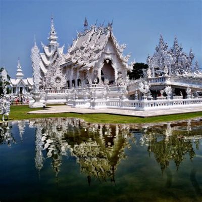 O Templo de Wat Rong Khun: Um Palácio Brilhante que Imagina o Céu!