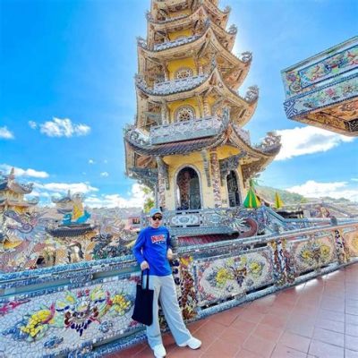  A Pagoda de Linh Phuoc: Uma Maravilha Colorida Construída com Milhares de Peças de Porcelana!